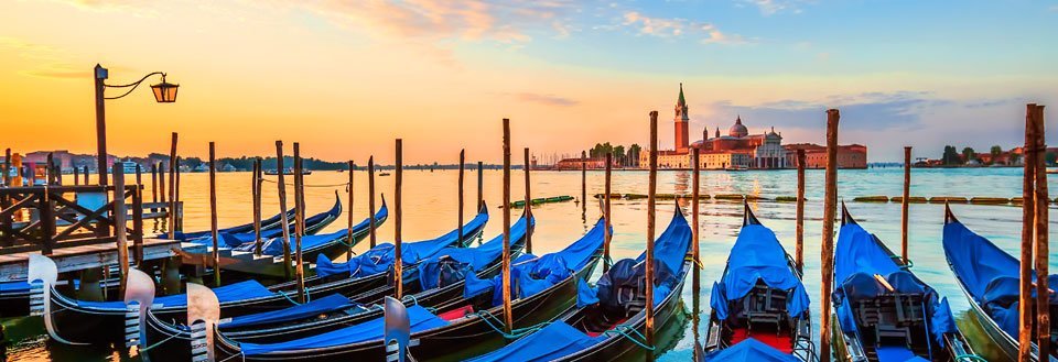 Find en billig flybillet til Venedig